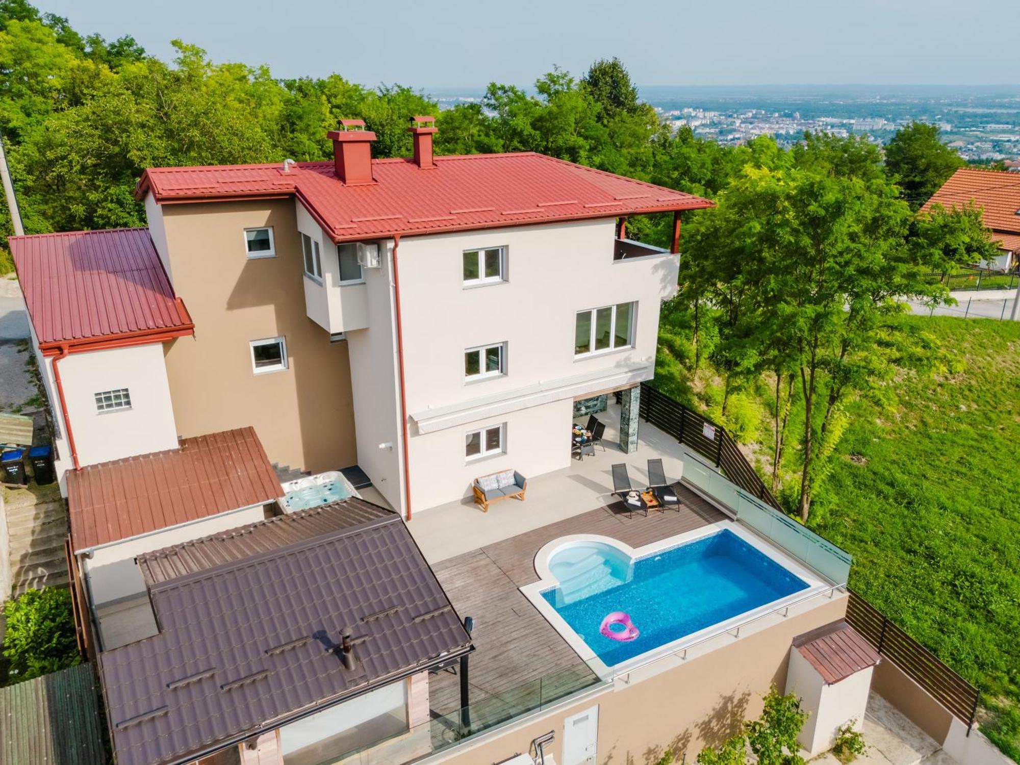 Carobni Pogled Zagreb Villa Exterior photo