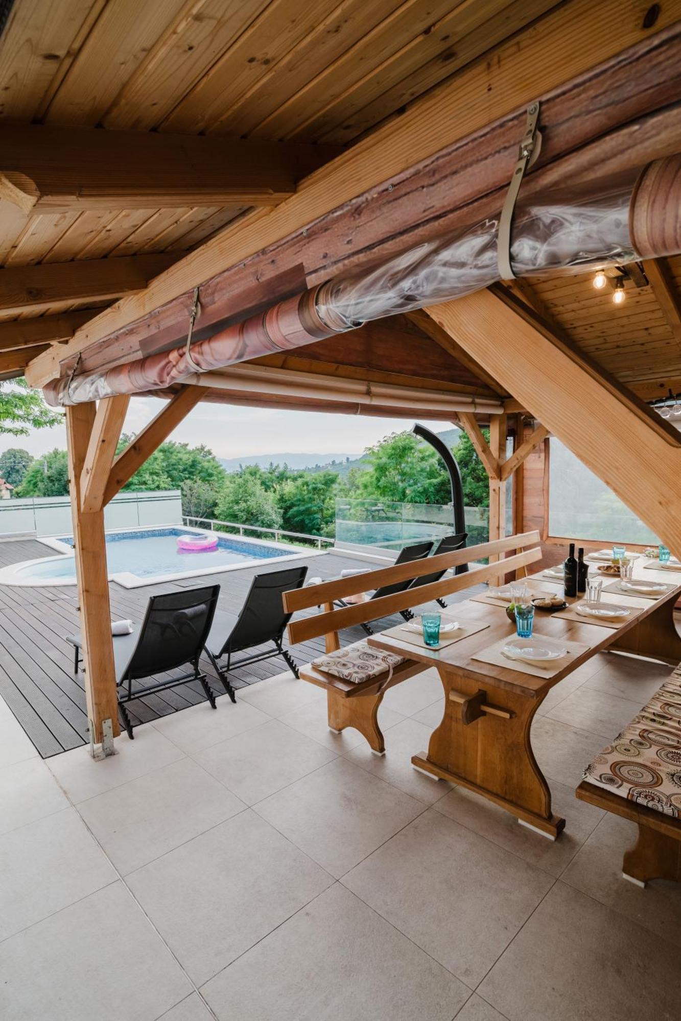 Carobni Pogled Zagreb Villa Exterior photo