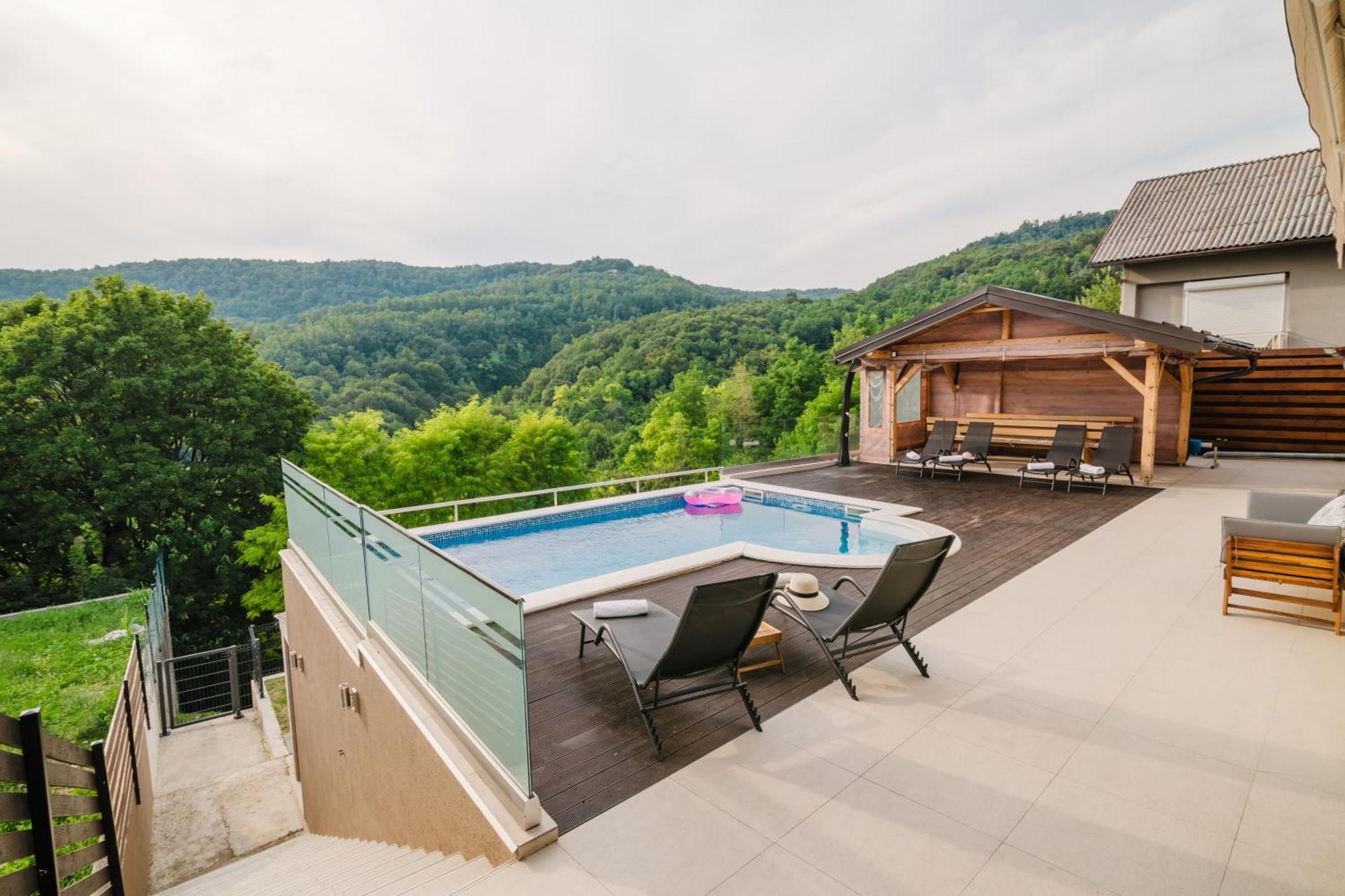 Carobni Pogled Zagreb Villa Exterior photo